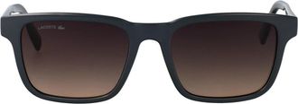 Lacoste L997S Zonnebril - Heren - Zonnebrillen - Grijs - 54 MM - Accessoires