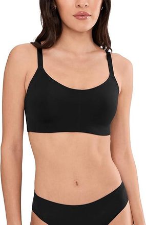 Natori Elevate Convertible Wireless Sport Bra Womens Bra Black : 38DDD, Elastane/Nylon