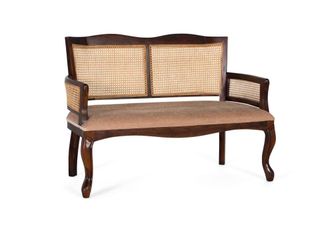 Giner&Colomer Banco de sof&aacute; de 2 plazas de madera de acacia