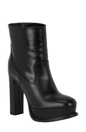 Alexander McQueen Leather Ankle Bootie in Black at Nordstrom Rack, Size 39