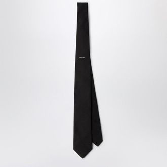 Prada Black silk tie