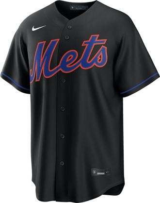 Nike Francisco Lindor New York Mets Nike Mens MLB Replica Jersey in Black | RP26NMA1NM9-5HL