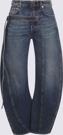 Jean Paul Gaultier Jeans Vintage Blue-Donna