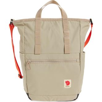Fj&auml;llr&auml;ven High Coast Totepack Backpack in Fossil at Nordstrom