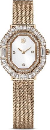 Swarovski Matrix Octagon Horloge - Dames - Horloges - Geel - ONE Size - Accessoires