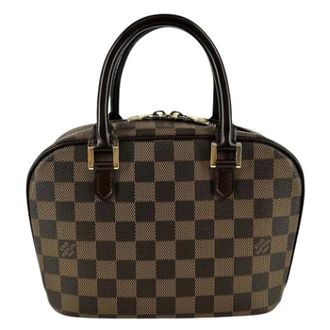 Louis Vuitton Tweedehands Canvas Louis Vuitton tassen - Dames - Pre-owned - Bruin - Maat: ONE Size