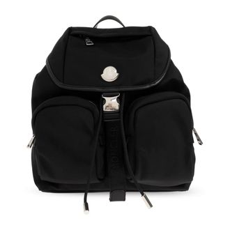 Moncler Dames, Tassen, Zwart, Maat: ONE Size Leer