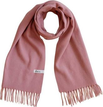 TBCo Lambswool Block Color Oversized Scarf in Blush at Nordstrom, Size Large