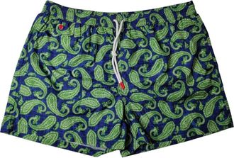 Kiton Heren, Badkleding, Groen, Maat: 2XL Poliester