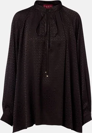 Gucci Printed silk shirt