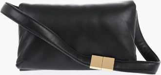 Marni Mini Borsa a Spalla Puff in Pelle Marni