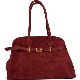 Persaman New York Sasha Suede Tote in Dark Red at Nordstrom Rack