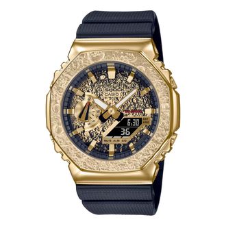 Casio G-Shock Analog-Digital Black Gold GM-2100MG-1APFM_PERSON