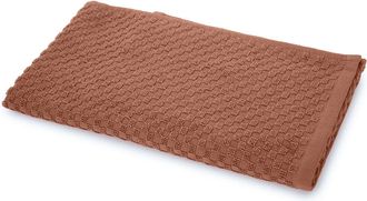 KASANOVA Asciugamano viso cotone Pop Corn malva scuro