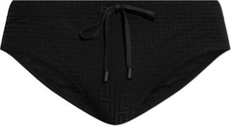 Balmain Beachwear, male, Black, Size: 2XL Swim briefs