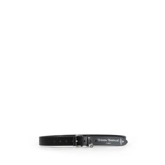 Vivienne Westwood Belts, female, Black, Size: ONE SIZE Wide Alex Charm Belt