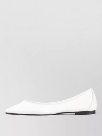 Jacquemus ovalo ballerina shoes pointed toe flat