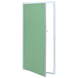 vidaXL Vidaxl Pannello Di Accesso Verde E Argento 55 X 105 Cm