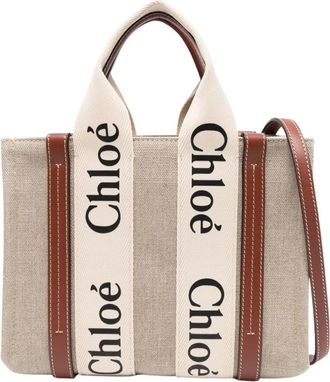 Chlo&eacute; Tote Bag - unisex - Shoppers - Veelkleurig - ONE Size - Linnen - Tassen