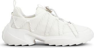 Roger Vivier Viv Zag Sneaker in Bianco at Nordstrom, Size 7.5Us
