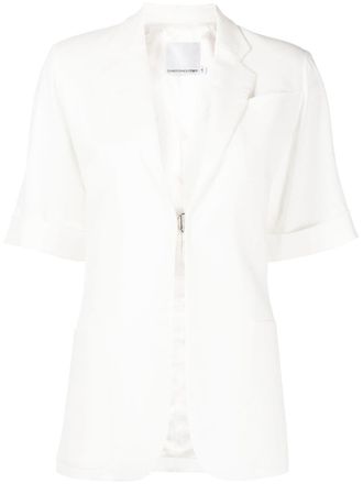 CHRISTOPHER ESBER Blazer met enkele rij knopen - Wit