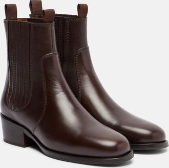 Christophe Lemaire Stivaletti Chelsea in pelle