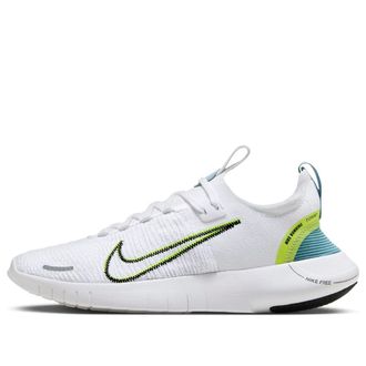 Nike (WMNS) Nike Free RN Next Nature White Denim Turquoise Volt DX6482-101
