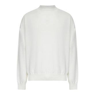 Moncler Heren, Truien, Wit, Maat: S Katoen