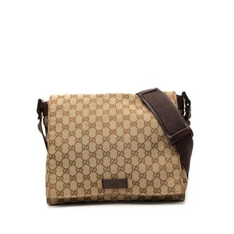 Gucci Pre-owned Gucci GG Canvas Messenger Bag Unisex 3U830PMNLWMXZ8I5
