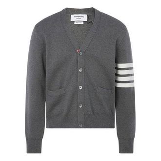 Thom Browne Cardigan Gray MKC171A-00219-035
