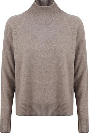 Max Mara Zarina Turtleneck - Dames - Coltruien - Bruin - XS - Wol - Truien & Vesten