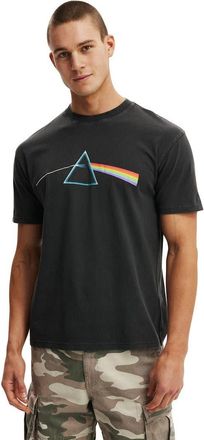 Cotton On Mens Premium Loose Fit Music T-Shirt in Washed Black - Pink Floyd - at Nordstrom, Size Xx-Large