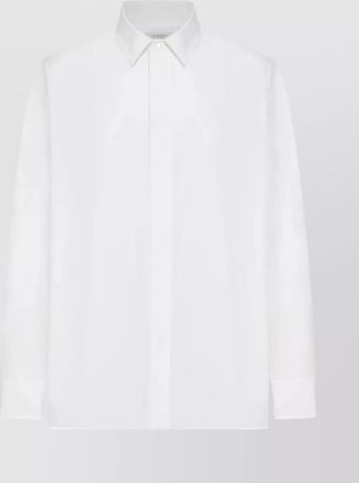 Saint Laurent cassandre cotton poplin shirt