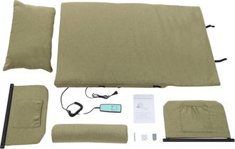 OEM Respaldo De Cama Ajustable, Ajuste El&eacute;ctrico De Altura, Dise&ntilde;o Duradero, Verde Militar