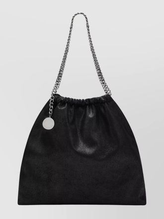 Stella McCartney chain strap drawstring shoulder bag
