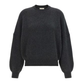 Khaite Margaux Trui - Dames - Cashmere truien - Grijs - S - Kasjmier - Truien & Vesten