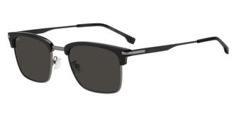 BOSS 1888/G/S Asian Fit ANS/IR Mens Sunglasses Black Size 53