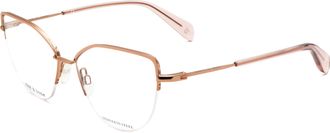 Rag & Bone Rag & Bone Womens 53 mm Rose Gold Opticals