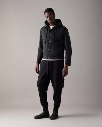 Moose Knuckles Mens Brixton Down Trucker Jacket