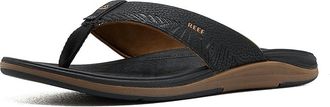 Reef Offshore Mens Sandals Black/Gum : 12 D - Medium, Synthetic
