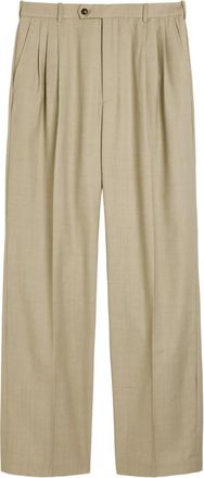 Ronny Kobo Soprano geplooide broek - Beige
