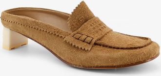 Maison Margiela Womens Sandals Suede Brown