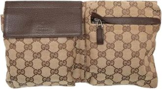 Gucci Pre-owned Belt Bags, female, Beige, Size: ONE SIZE Pre-owned Fanny pack
