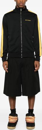 Palm Angels Klassiek Logo Color Track Jkt Zwart Geel