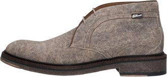 Floris Van Bommel Heren Nette Schoenen Sfm-50163 De Tanker - Heren - Veterlaarzen - Beige - 42 EU - Wol - Schoenen
