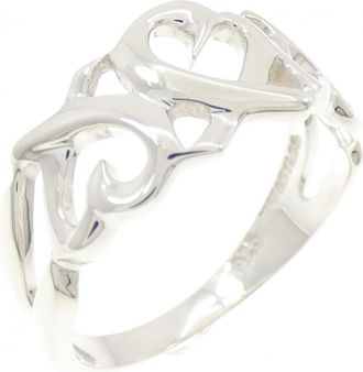Tiffany & Co. Silver 925 Band Ring (Pre-Owned)