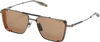 Akoni Hera Zonnebril - Heren - Zonnebrillen - Zwart - ONE Size - Accessoires