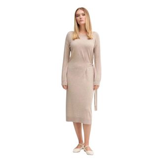 Gaud&igrave; Dames, Jurken, Beige, Maat: XS Wol