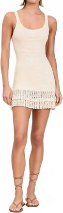 Devon Windsor Willamina Mini Dress In Vanilla
