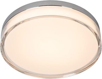 Lucide L&aacute;mpara de techo de acr&iacute;lico con 1 led integrado, &oacute;palo